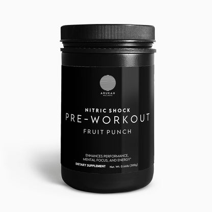 Nitric Shock Pre-Workout Powder (Fruit Punch)